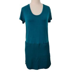 DOLAN Left Coast Collection Anthro T Shirt Tunic Dress size Small High Low